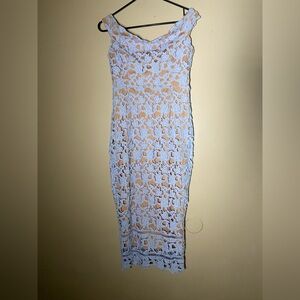 Blue Boohoo dress